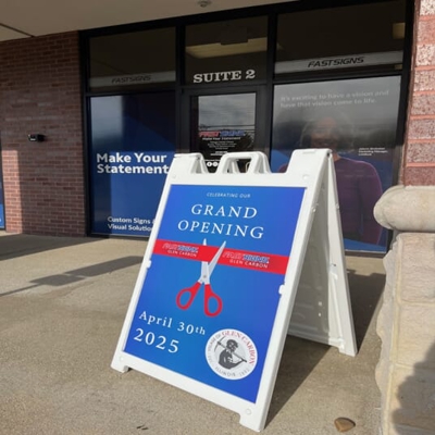 Sidewalk Signs Photo